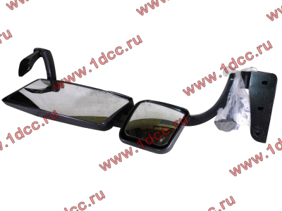 Зеркало заднего вида левое в сборе (на пластиковой стойке) H2/H3 HOWO (ХОВО) WG1642770001 фото 1 Томск