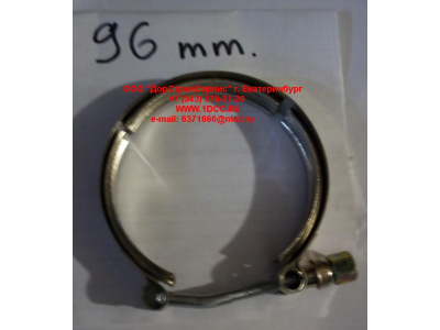 Хомут турбокомпрессора D=96 H HOWO (ХОВО)  фото 1 Томск