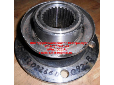 Фланец основного карданного вала DF DONG FENG (ДОНГ ФЕНГ) 2202Z66D-092B для самосвала фото 1 Томск