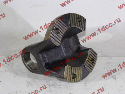 Фланец карданного вала D-180, 4 отв., с насечками, под крест. d-57 (152мм) SH SHAANXI / Shacman (ШАНКСИ / Шакман)  фото 1 Томск