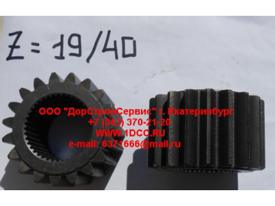 Шестерня полуоси (центральная бортового редуктора Z-19, z-40) H'2011 HOWO (ХОВО) AZ9981340071 фото 1 Томск