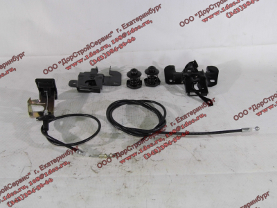 Замок капота (комплект L+R) DF DONG FENG (ДОНГ ФЕНГ) 5301609-C0100+5301610-C01 для самосвала фото 1 Томск