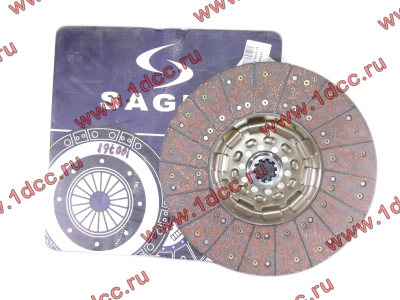 Диск сцепления ведомый 420 мм SAGES H2/H3 HOWO (ХОВО) WG1560161130 фото 1 Томск