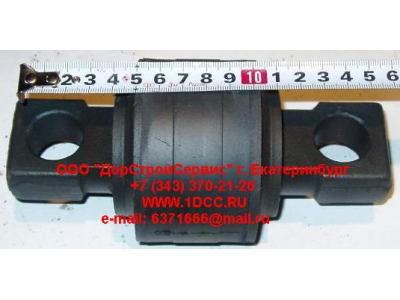 Сайлентблок реактивной штанги V-обр. 85х53 межцентровое 130 резинометалл. H2/H3 HOWO (ХОВО) AZ9725520272-JX/-1 фото 1 Томск
