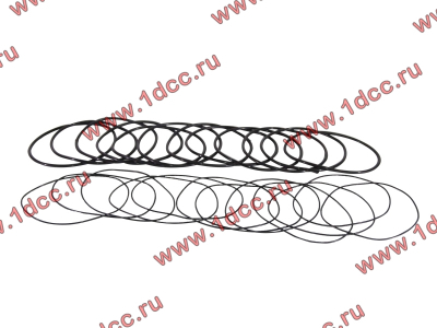Кольцо уплотнительное гильзы цилиндра (комплект 12 тонких и 12 толстых) двигатель TD226B6G Lonking CDM (СДМ) 01153804/01153805 фото 1 Томск