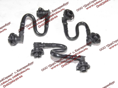 Трубка топливная обратки с форсунок в ГБЦ пластиковая H3 HOWO (ХОВО) VG1540080065B фото 1 Томск